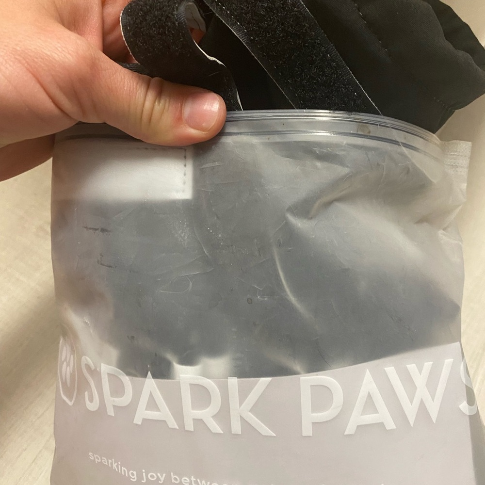 Black Spark Paws Booties